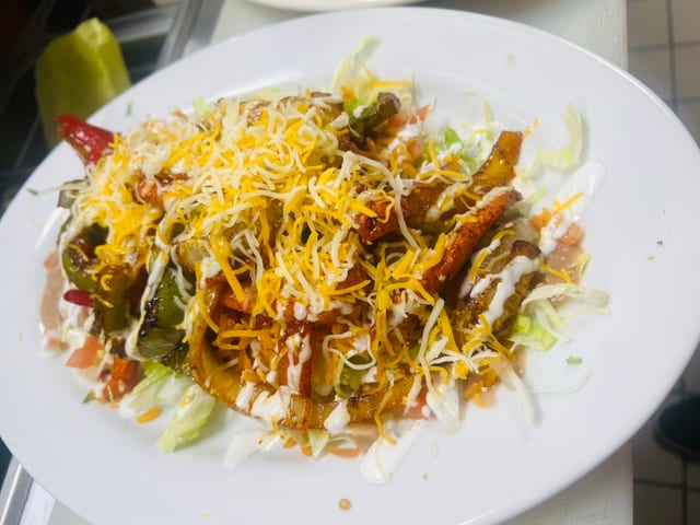 AJ's Fajita Salad.