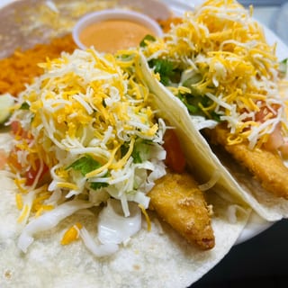 Fish Tacos Platter