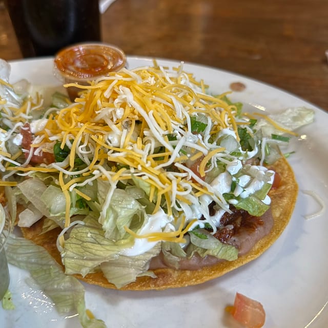 One Tostada Combo.