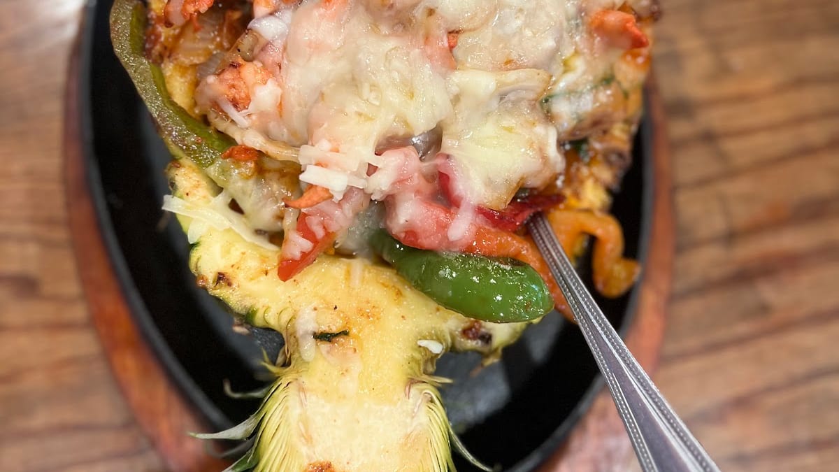 Pineapple Shrimp Fajitas