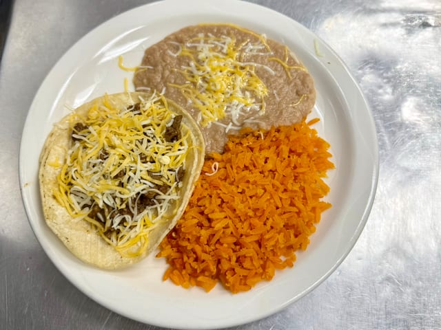 Street Taco Kids Meal.