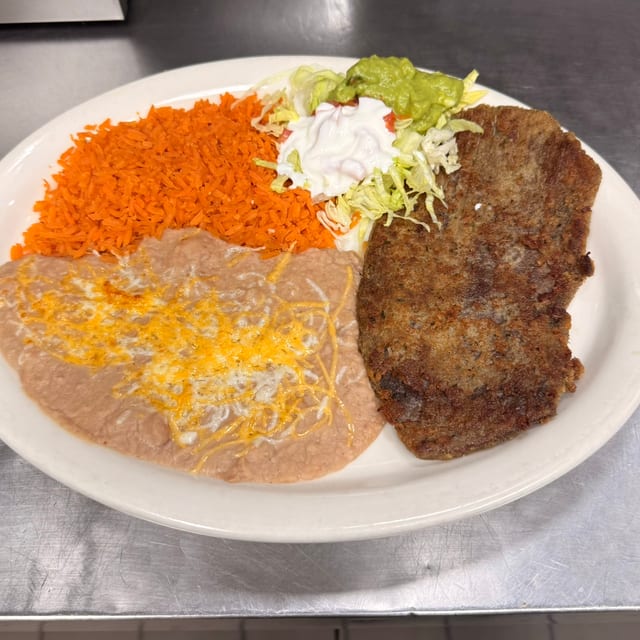 Beef Milanesa.