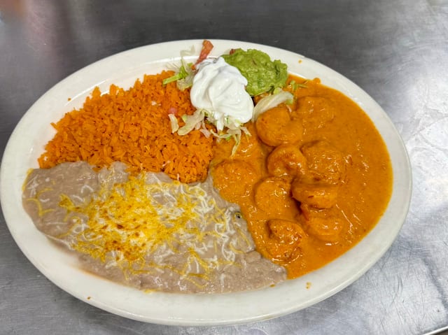 Shrimp a la Diabla.