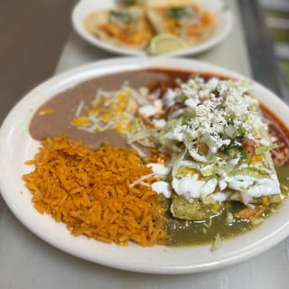 Two Enchiladas Combo