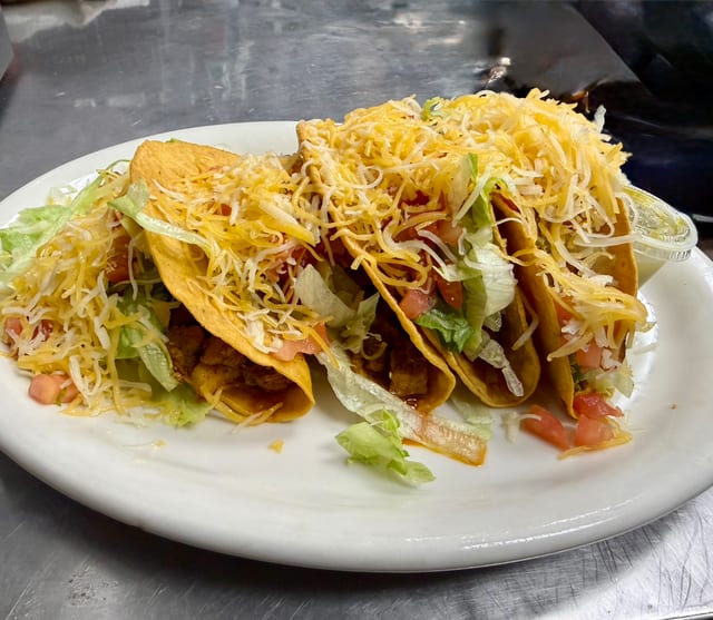 Hard Shell Tacos.