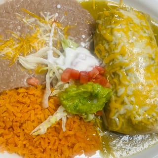 Burrito Platter