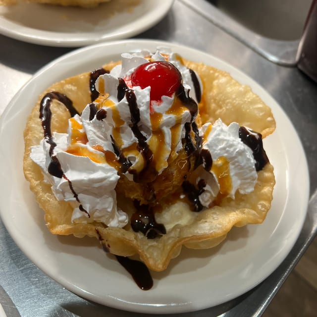 Deep Fried Ice Cream.